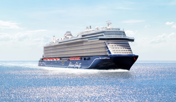 Bild des Kreuzfahrtschiffes Mein Schiff Flow