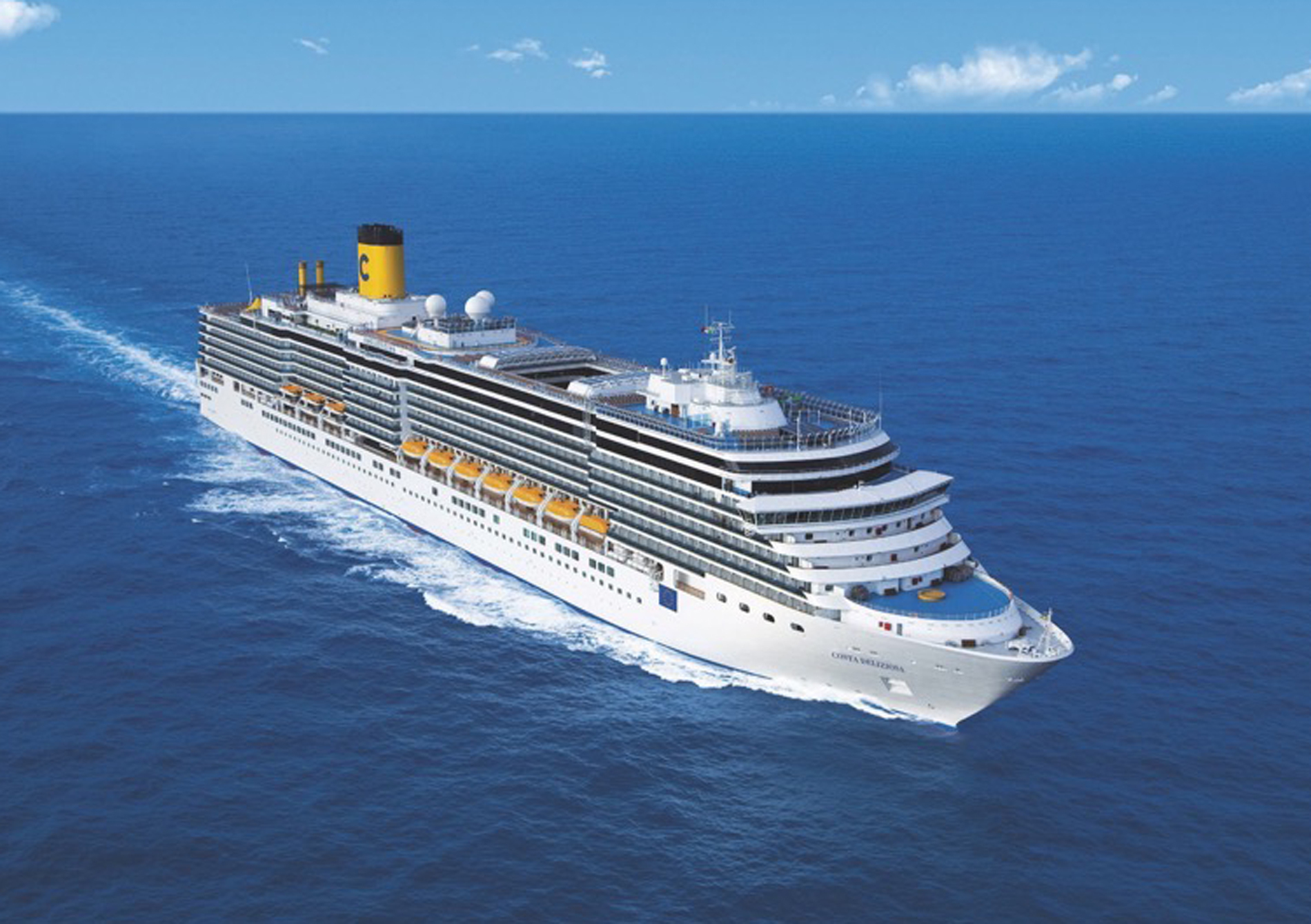Bild des Kreuzfahrtschiffes Costa Deliziosa